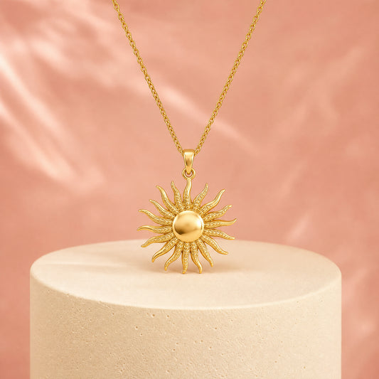 Rhea Sunburst Pendant